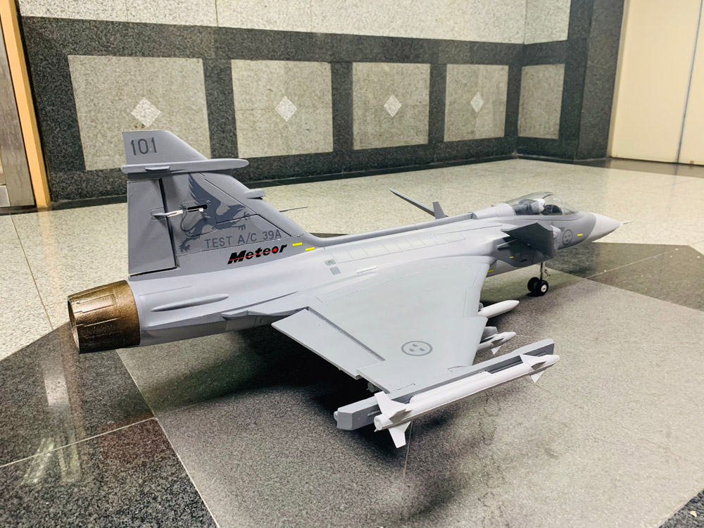 VOTIK-Gripen-JAS-39-AC-765mm-Wingspan-70mm-Ducted-Fan-EDF-Jet-EPO-Fighter-RC-Airplane-KITPNP-1859585-20