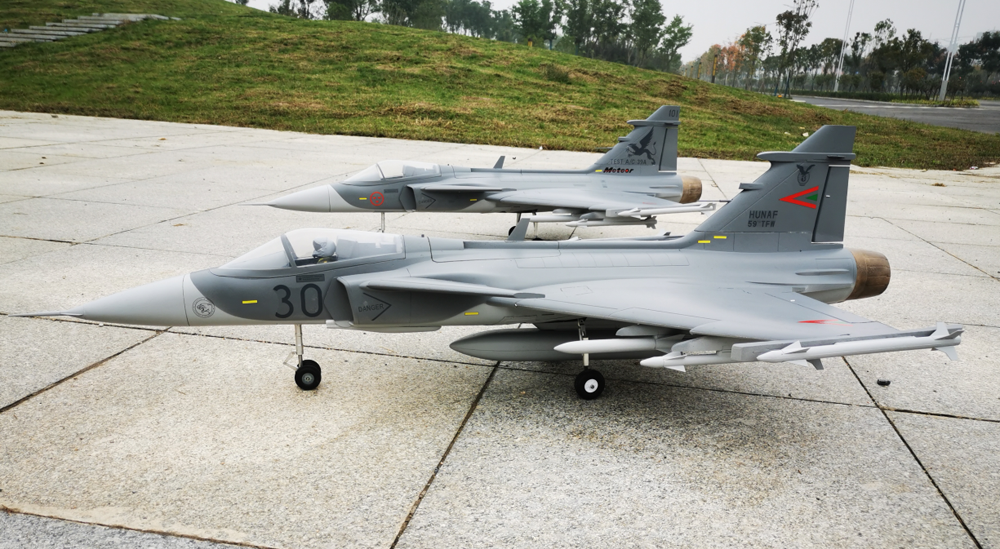 VOTIK-Gripen-JAS-39-AC-765mm-Wingspan-70mm-Ducted-Fan-EDF-Jet-EPO-Fighter-RC-Airplane-KITPNP-1859585-24