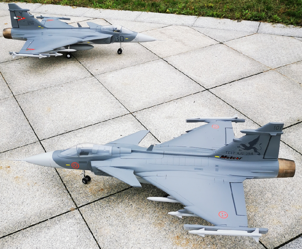 VOTIK-Gripen-JAS-39-AC-765mm-Wingspan-70mm-Ducted-Fan-EDF-Jet-EPO-Fighter-RC-Airplane-KITPNP-1859585-25