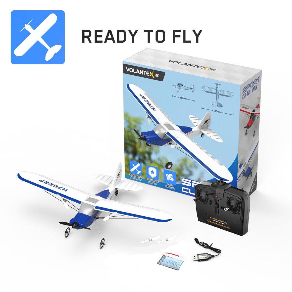 VolantexRC-Sport-Cub-762-2-400mm-Wingspan-24G-2CH-EPP-Mini-RC-Airplane-Trainer-RTF-With-Gyro-Stabili-1900977-12