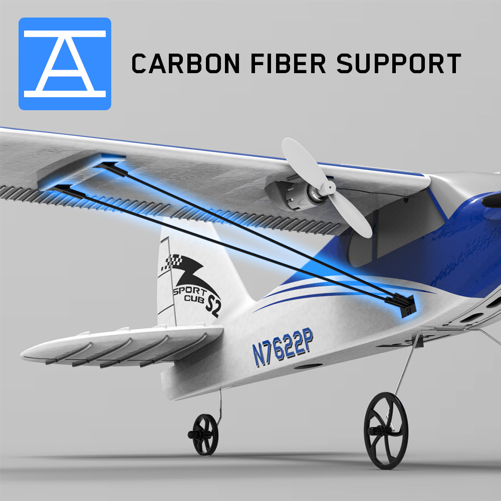 VolantexRC-Sport-Cub-762-2-400mm-Wingspan-24G-2CH-EPP-Mini-RC-Airplane-Trainer-RTF-With-Gyro-Stabili-1900977-8