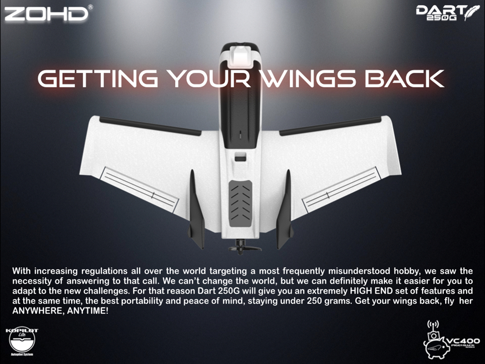 ZOHD-Dart250G-570mm-Wingspan-Sub-250-grams-Sweep-Forward-Wing-AIO-EPP-FPV-RC-Airplane-PNPFPV-Ready-V-1577924-2