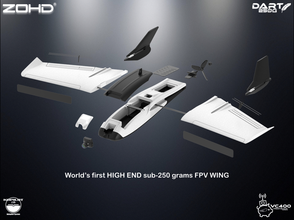 ZOHD-Dart250G-570mm-Wingspan-Sub-250-grams-Sweep-Forward-Wing-AIO-EPP-FPV-RC-Airplane-PNPFPV-Ready-V-1577924-8