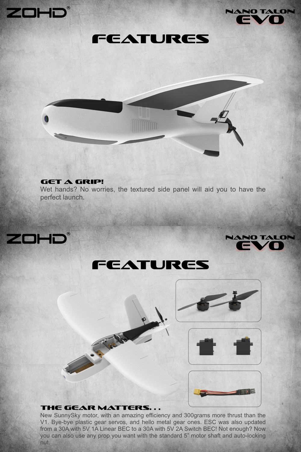 ZOHD-Nano-Talon-EVO-860mm-Wingspan-AIO-V-Tail-EPP-FPV-Wing-RC-Airplane-PNPWith-FPV-Ready-1564933-11