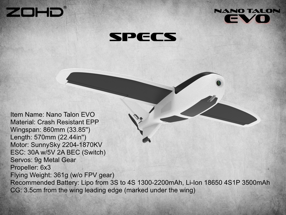 ZOHD-Nano-Talon-EVO-860mm-Wingspan-AIO-V-Tail-EPP-FPV-Wing-RC-Airplane-PNPWith-FPV-Ready-1564933-3