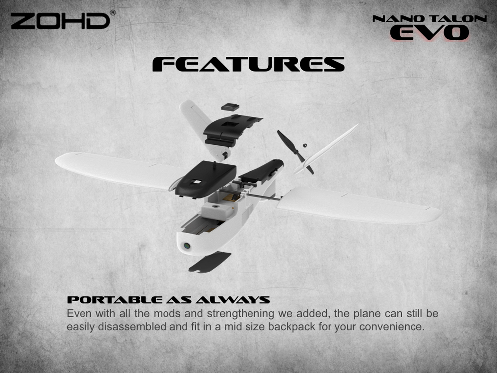 ZOHD-Nano-Talon-EVO-860mm-Wingspan-AIO-V-Tail-EPP-FPV-Wing-RC-Airplane-PNPWith-FPV-Ready-1564933-9