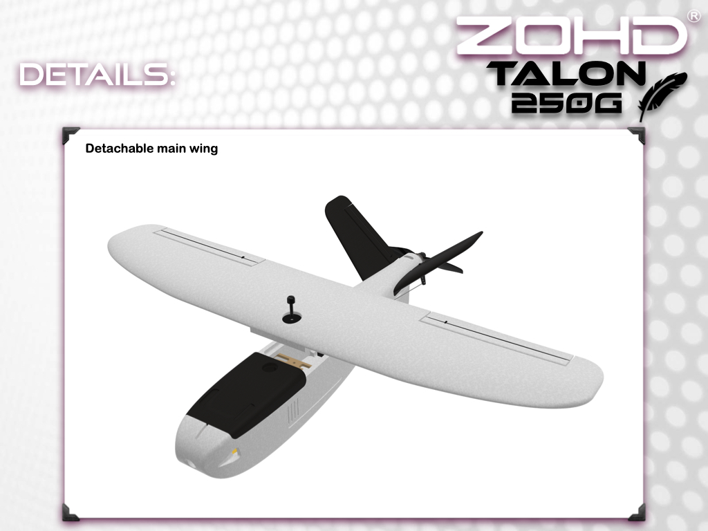 ZOHD-Talon-250G-620mm-Wingspan-Tinniest-V-Tail-EPP-FPV-RC-Aircraft-RC-Airplane-PNPFPV-Version-1826954-9