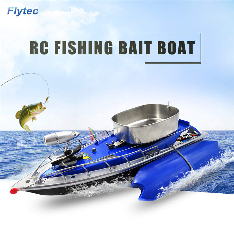 Flytec-3-Generations-Electric-Fishing-Bait-RC-Boat-300m-Remote-Fish-Finder-With-Searchlight-Toys-1281722