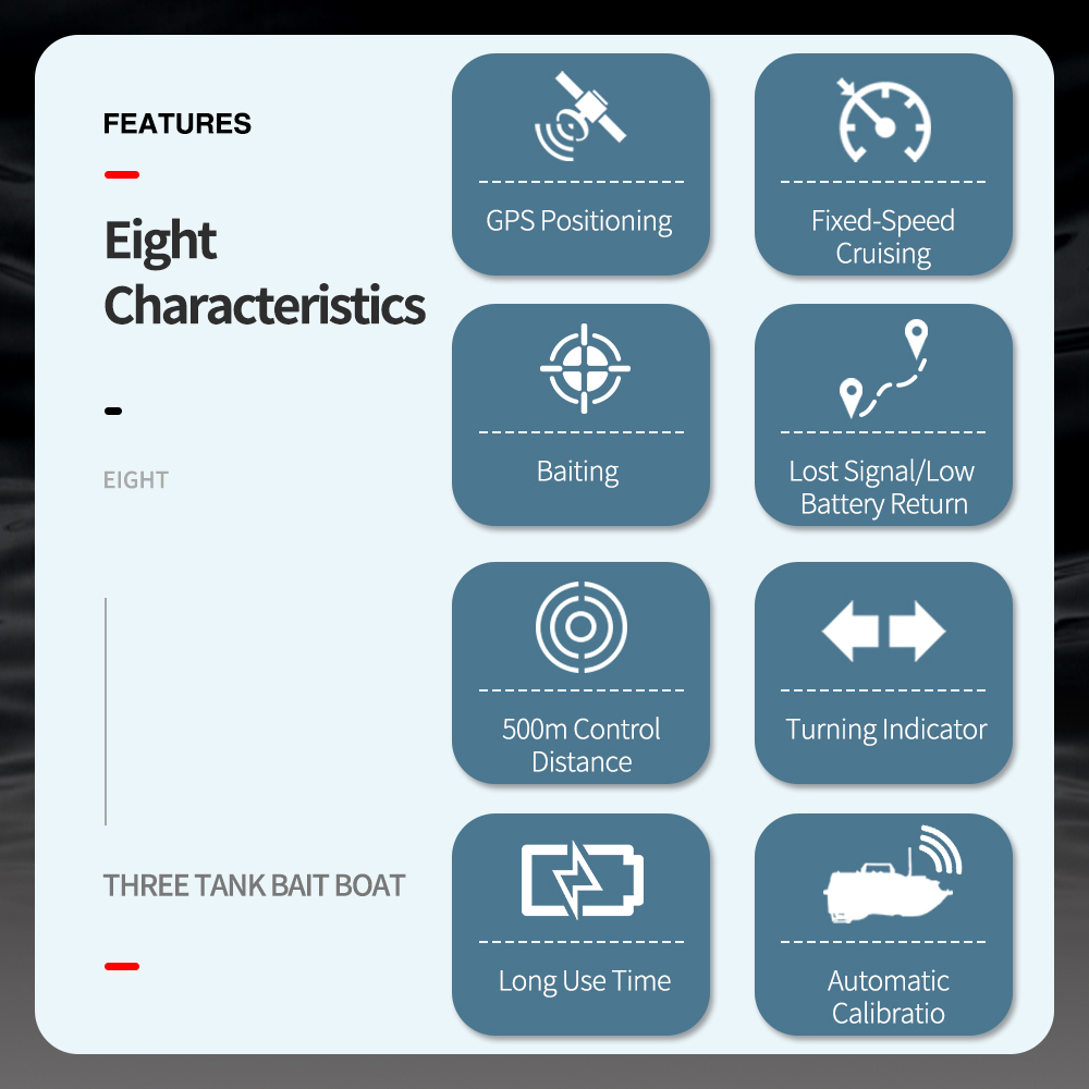 Flytec-V010-24G-Intelligent-Positioning-Three-Bait-Tanks-Automatic-Return-Fishing-Bait-RC-Boat-Vehic-1827163