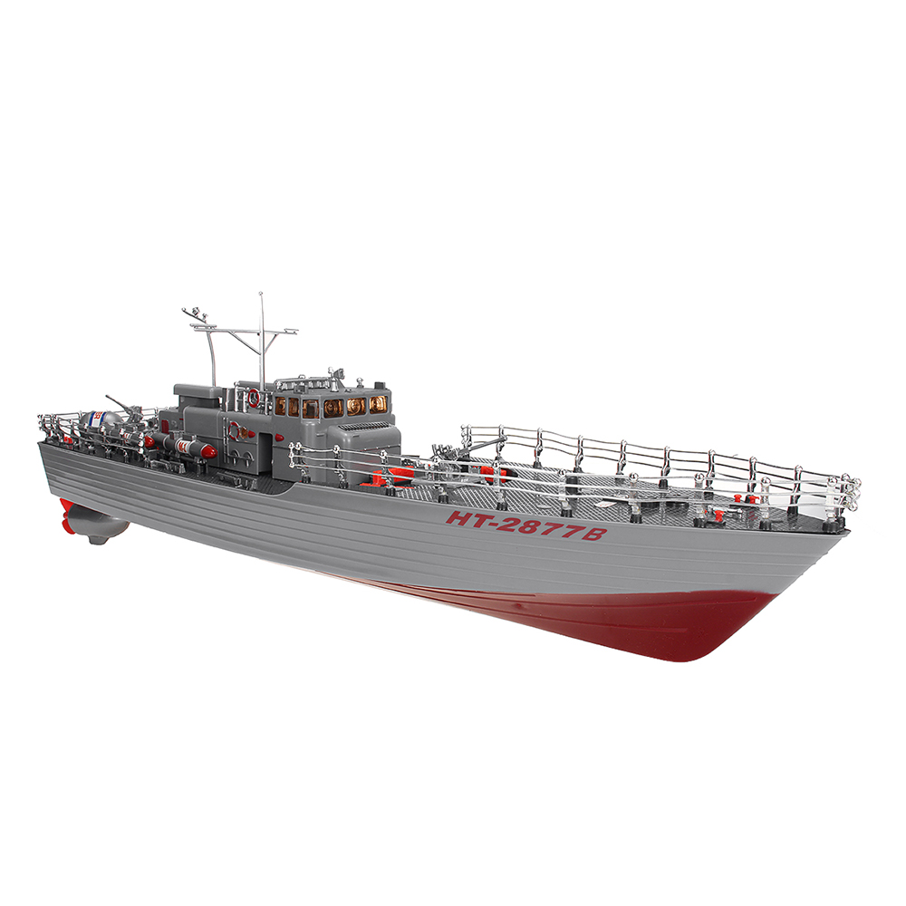 HT-1115-2877B-RTR-50cm-24G-4CH-RC-Boat-Vehicles-Dual-Motors-Millitary-Warship-Torpedo-LED-Lighting-M-1906160