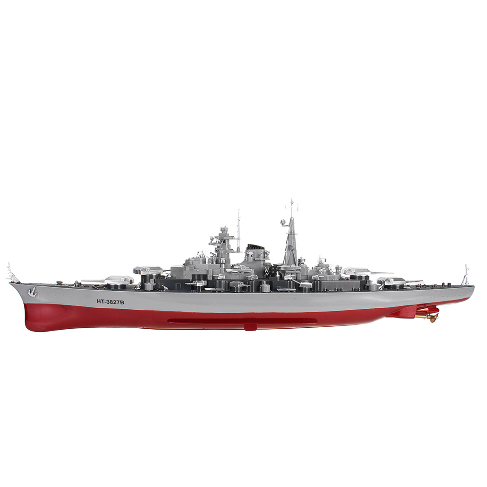 HT-1360-3827B-71cm-Warship-Rotable-Turret-Ship-24G-4CH-Wireless-RC-Boat-Vehicle-Models-1905077