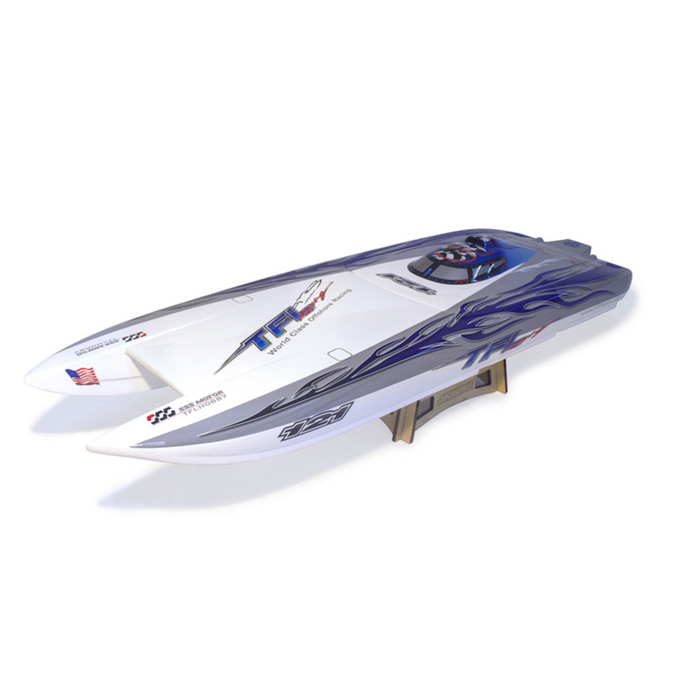 TFL-1133-01F-Zonda-Cat-1040mm-RC-Boat-Hull-Fiberglass-without-Electronic--Hardware-Parts-Model-1883006