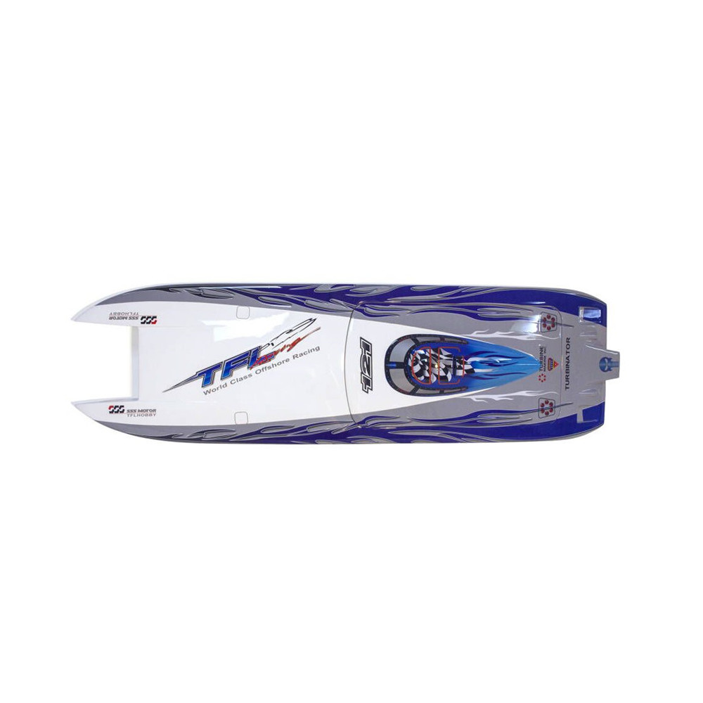 TFL-1133-01F-Zonda-Cat-1040mm-RC-Boat-Hull-Fiberglass-without-Electronic--Hardware-Parts-Model-1883006