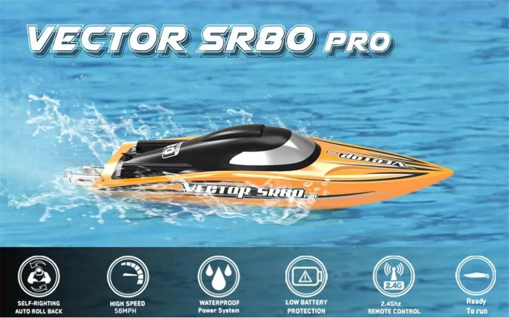 Volantexrc-RTR-Two-Batteries-Vector-SR80-Pro-70kmh-800mm-798-4P-ARTR-RC-Boat-Metal-Hardwares-Auto-Ro-1898634