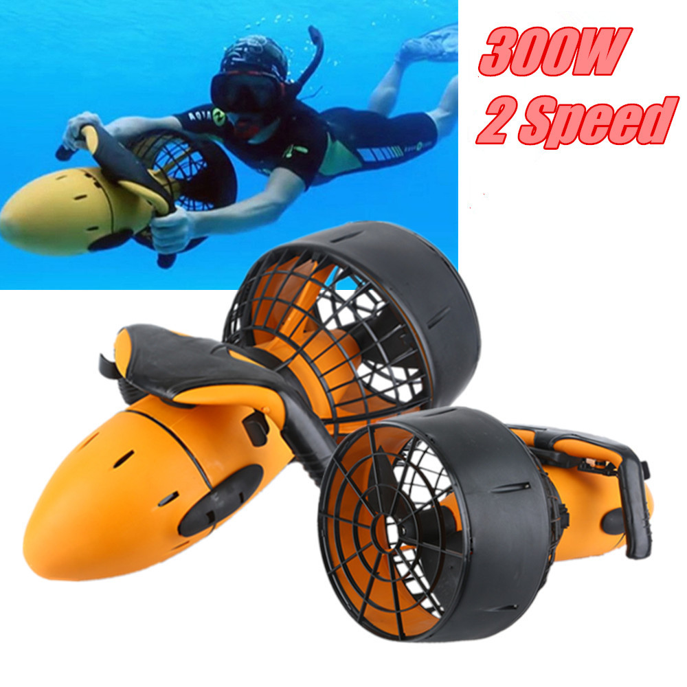 Waterproof-Electric-300W-Underwater-Sea-Scooter-Dual-Speed-Propeller-Drving-Pool-Submarine-Toy-1347199