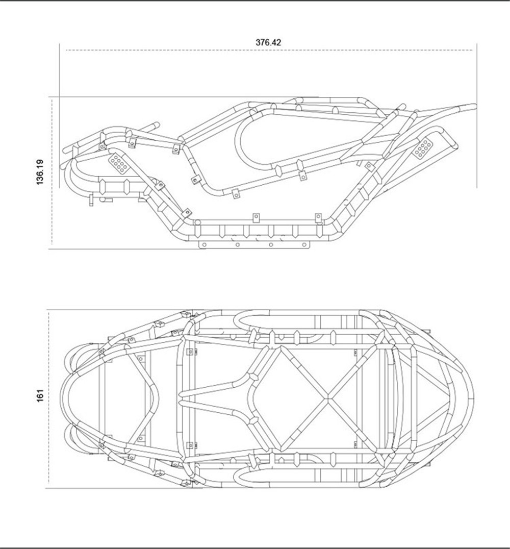 D1RC-Titanium-Alloy-Tube-RC-Car-Frame-For-AXIAL-Ghost-90018-90020-90031-90045-90048-90053-Vehicle-Pa-1806506