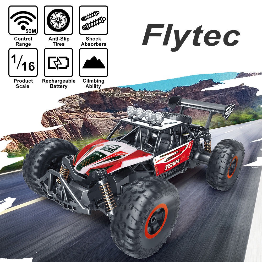 Flytec-6029-116-24G-RWD-RC-Car-Electric-Off-Road-Vehicle-RTR-Model-1561955