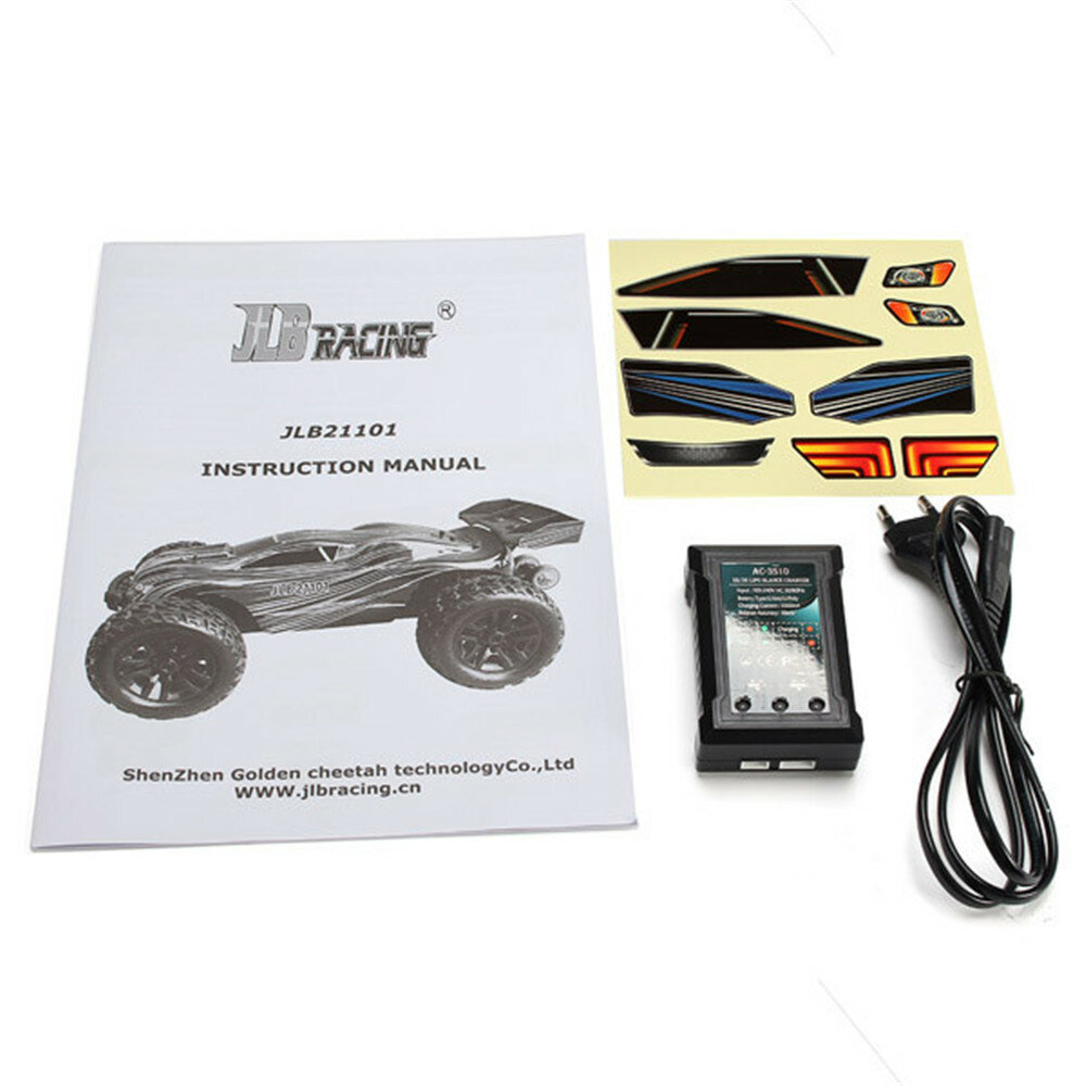 JLB-Racing-CHEETAH-w-2-Battery-120A-Upgraded-110-24G-4WD-80kmh-Brushless-RC-Car-Truggy-21101-RTR-Mod-1662704