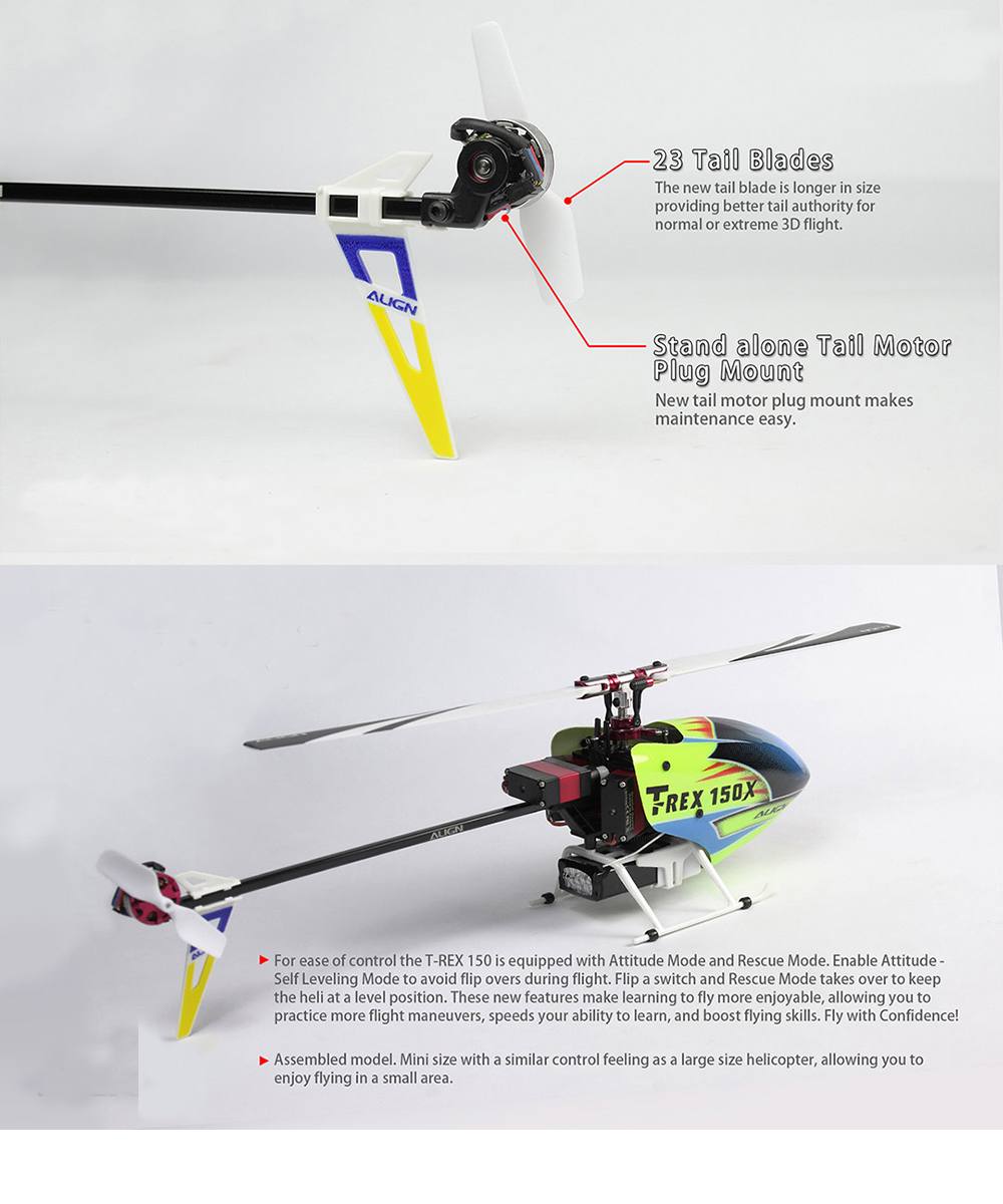 ALIGN-T-REX-150X-24G-6CH-Dual-Brushless-Motor-3D-Flying-RC-Helicopter-PNP-with-150-Carry-Box-1758836-9