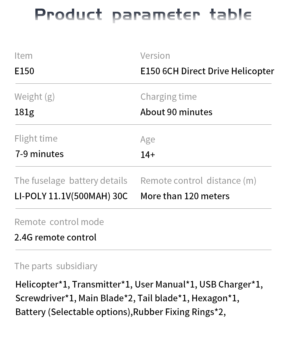 Eachine-E150-24G-6CH-6-Axis-Gyro-3D6G-Dual-Brushless-Direct-Drive-Motor-Flybarless-RC-Helicopter-RTF-1900368-16