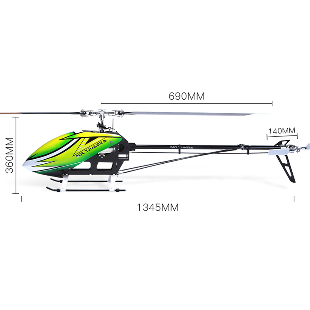 JCZK-700-DFC-6CH-3D-Flying-Shaft-Drive-RC-Helicopter-Kit-With-530KV-Brushless-Motor-1593247-9