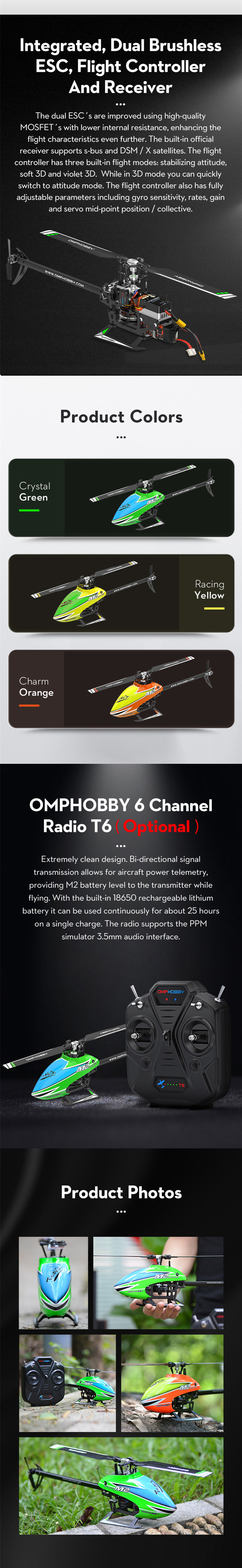 OMPHOBBY-M2-EXP-6CH-3D-Flybarless-Dual-Brushless-Motor-Direct-Drive-RC-Helicopter-BNF-with-Flight-Co-1694927-4