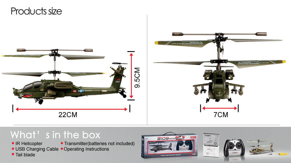 SYMA-S109G-35CH-Beast-RC-Helicopter-RTF-AH-64-Military-Model-Kids-Toy-1683021-6