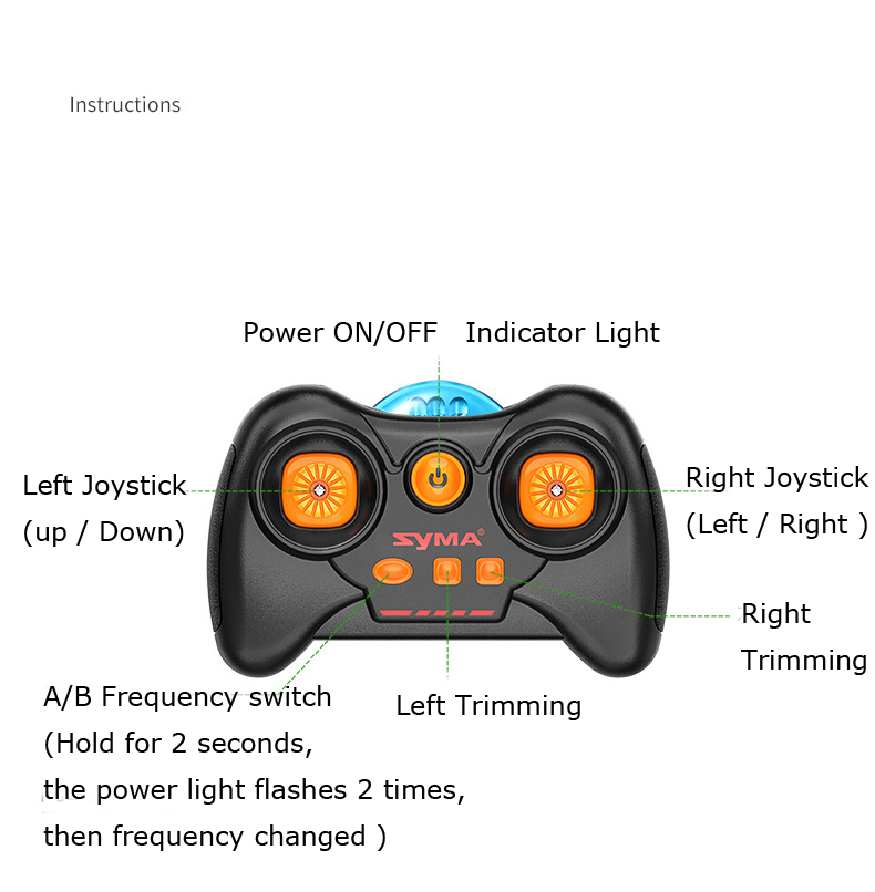 Syma-S11-3CH-Single-blade-Electronic-Gyroscope-LED-Light--Omni-Directional-Controls-Alloy-RC-Helicop-1849249-3