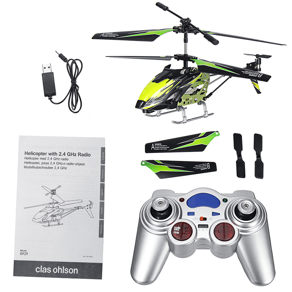 Wltoys-XKS-S929-A-24G-35CH-ABS-Mini-Altitude-Hover-RC-Helicopter-RTF-With-Gyro-1531793-12