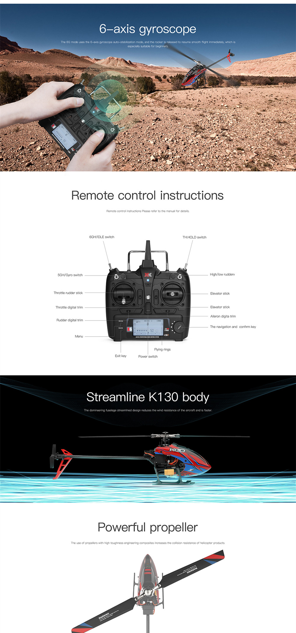 XK-K130-24G-6CH-Brushless-3D6G-System-Flybarless-RC-Helicopter-RTF-Compatible-with-FUTABA-S-FHSS-1415878-2