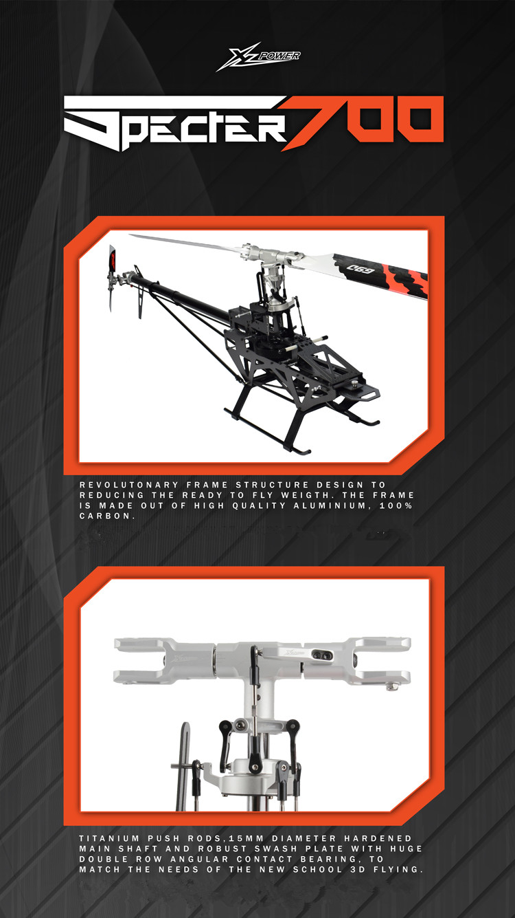 XLPower-Specter-700-XL700-FBL-6CH-3D-Flying-RC-Helicopter-Kit-With-Brushless-MotorMain-Blade-Tail-Bl-1708702-1