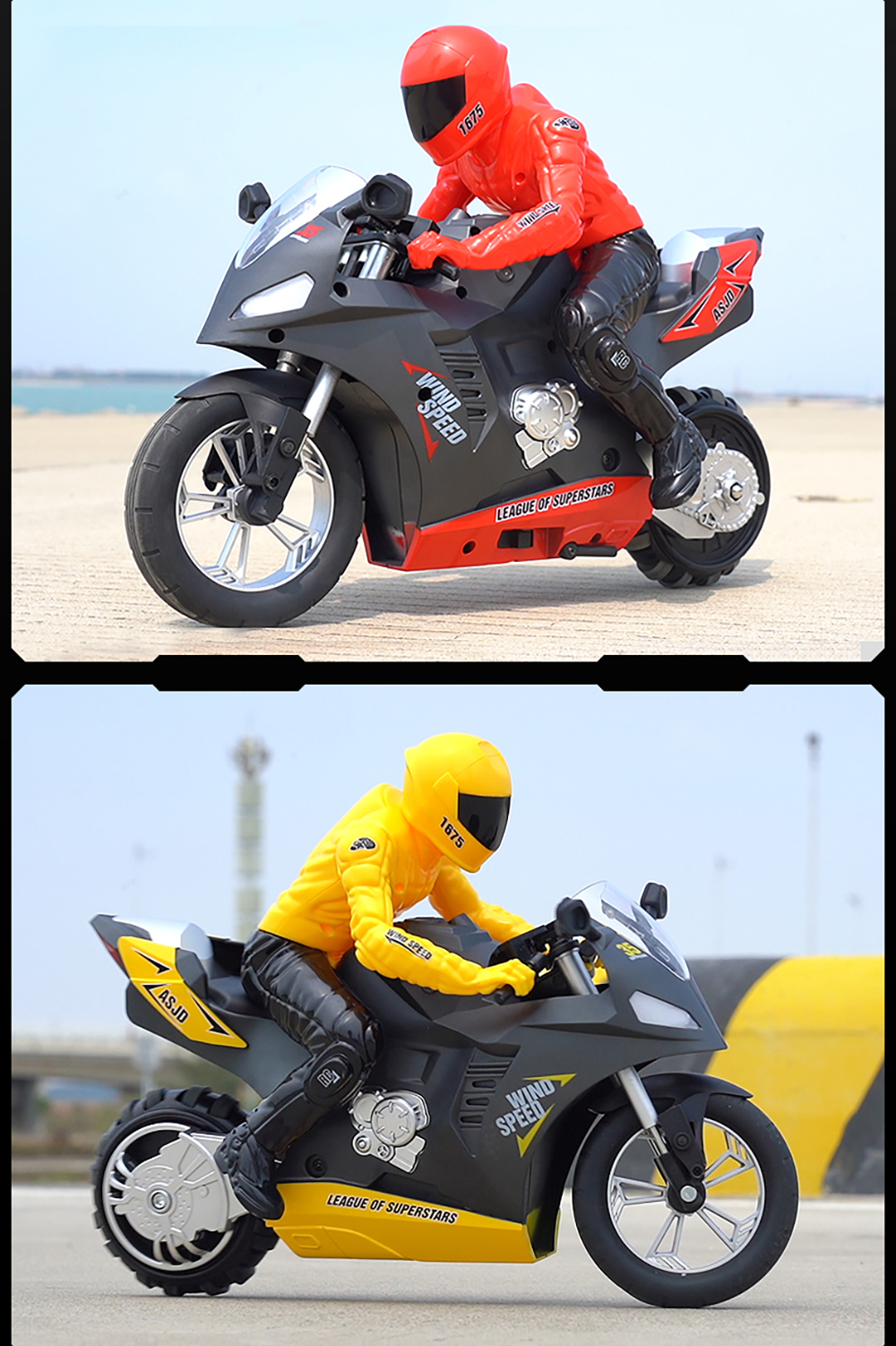 HC-801-24G-35CM-RC-Motorcycle-Stunt-Car-Vehicle-Models-RTR-High-Speed-20kmh-210min-Use-Time-1676132