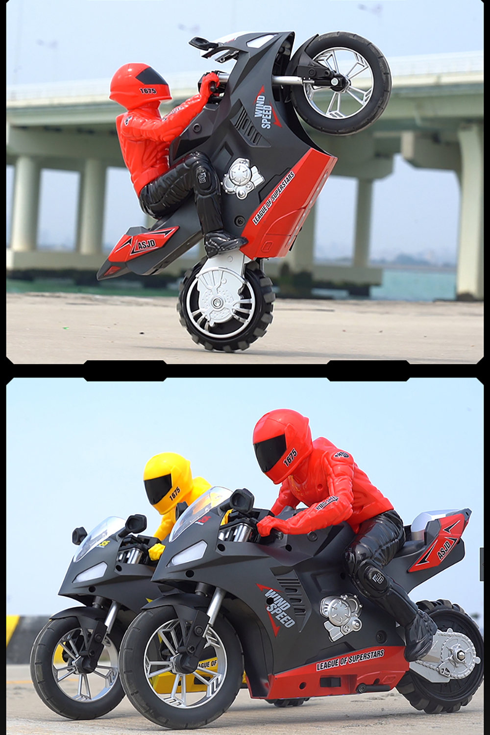 HC-801-24G-35CM-RC-Motorcycle-Stunt-Car-Vehicle-Models-RTR-High-Speed-20kmh-210min-Use-Time-1676132