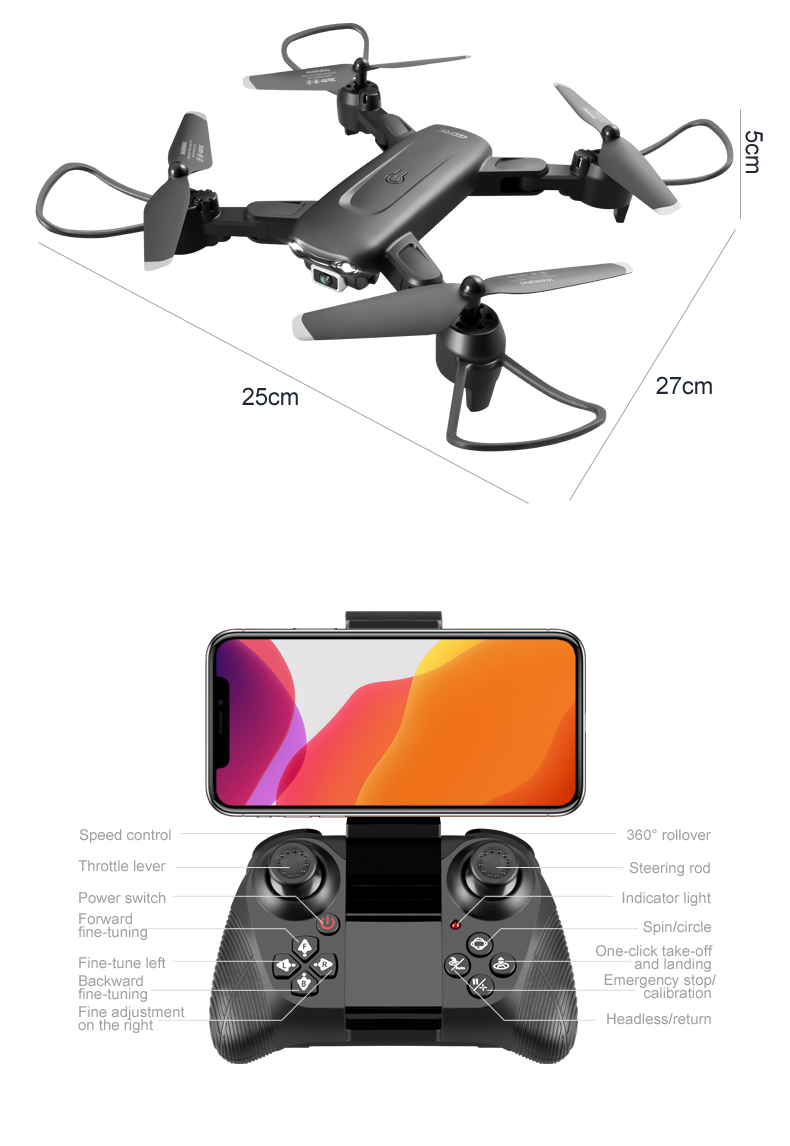 4DRC-V12-WiFi-FPV-with-6K-ESC-50x-ZOOM-HD-Dual-Camera-Optical-Flow-Hover-Foldable-RC-Drone-Quadcopte-1908548-16