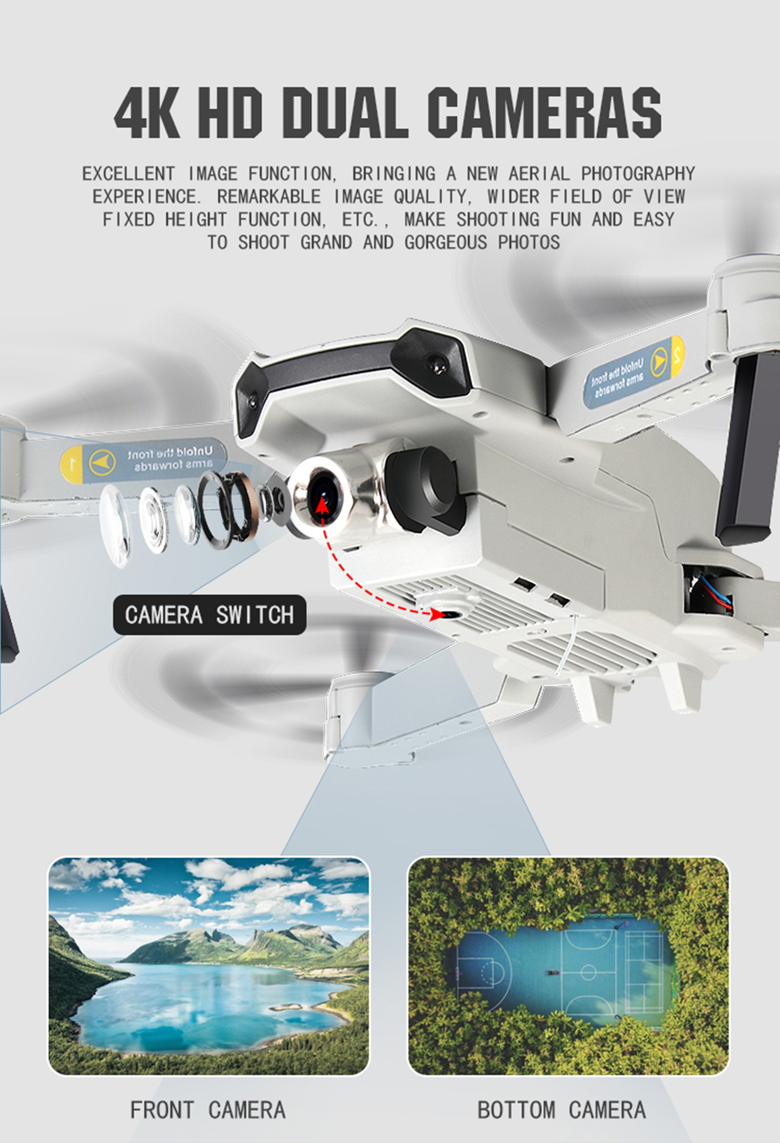 CSJ-X2-Mini-WIFI-FPV-With-4K-HD-Dual-Camera-10mins-Flight-Time-Altitude-Hold-Brushed-Foldable-RC-Dro-1776789-6
