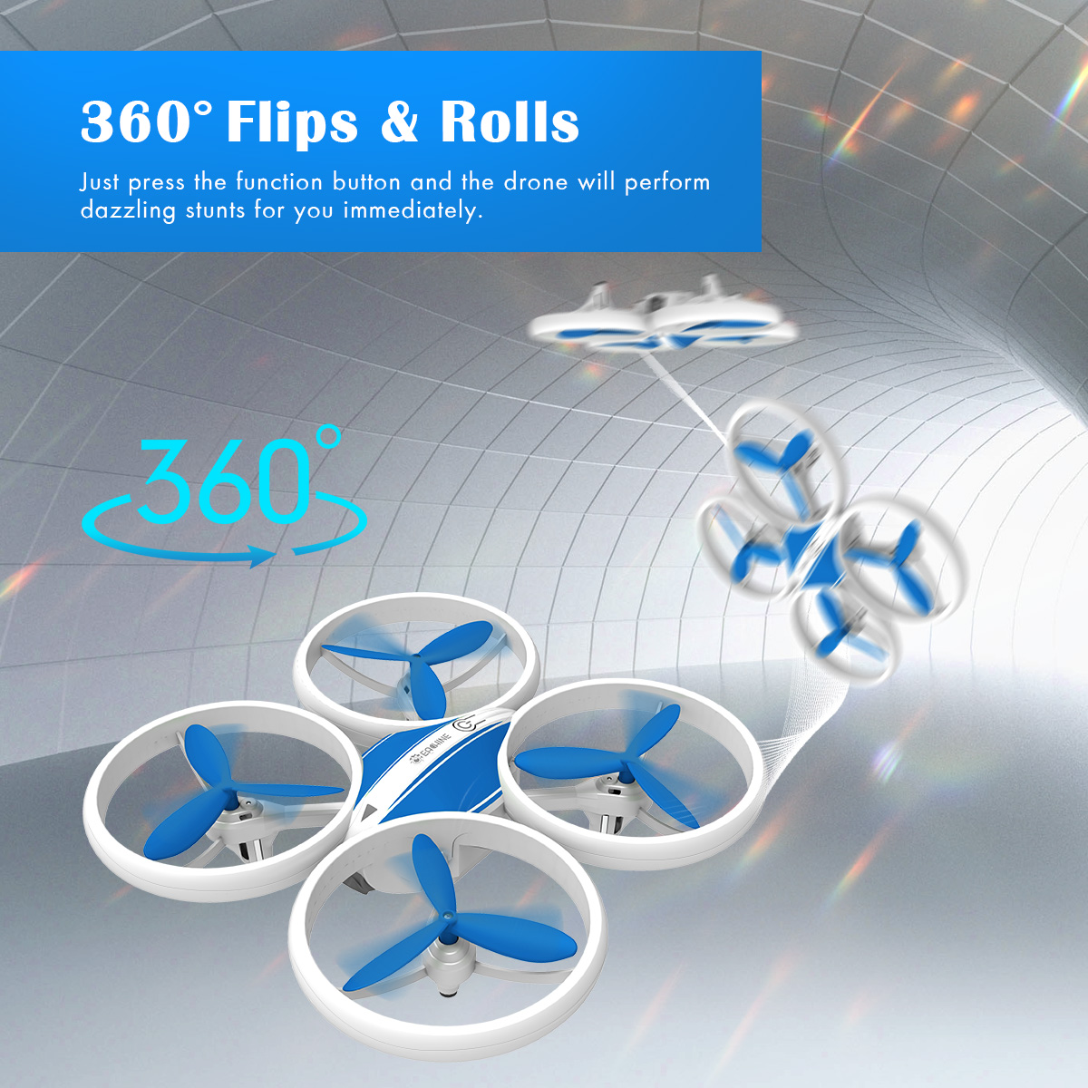 Eachine-E65HW-WIFI-FPV-With-1080P-HD-Camera-Altitude-Hold-Headless-Mode-RC-Drone-Quadcopter-1742047-2