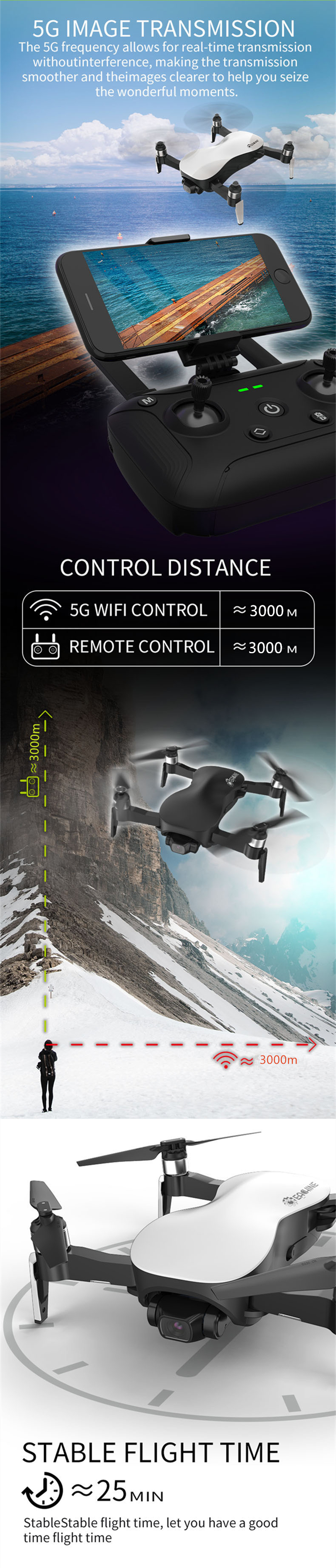 Eachine-EX4-PRO-5G-WIFI-3KM-FPV-GPS-With-4K-HD-Camera-3-Axis-Stable-Gimbal-25-Mins-Flight-Time-RC-Dr-1589424-3