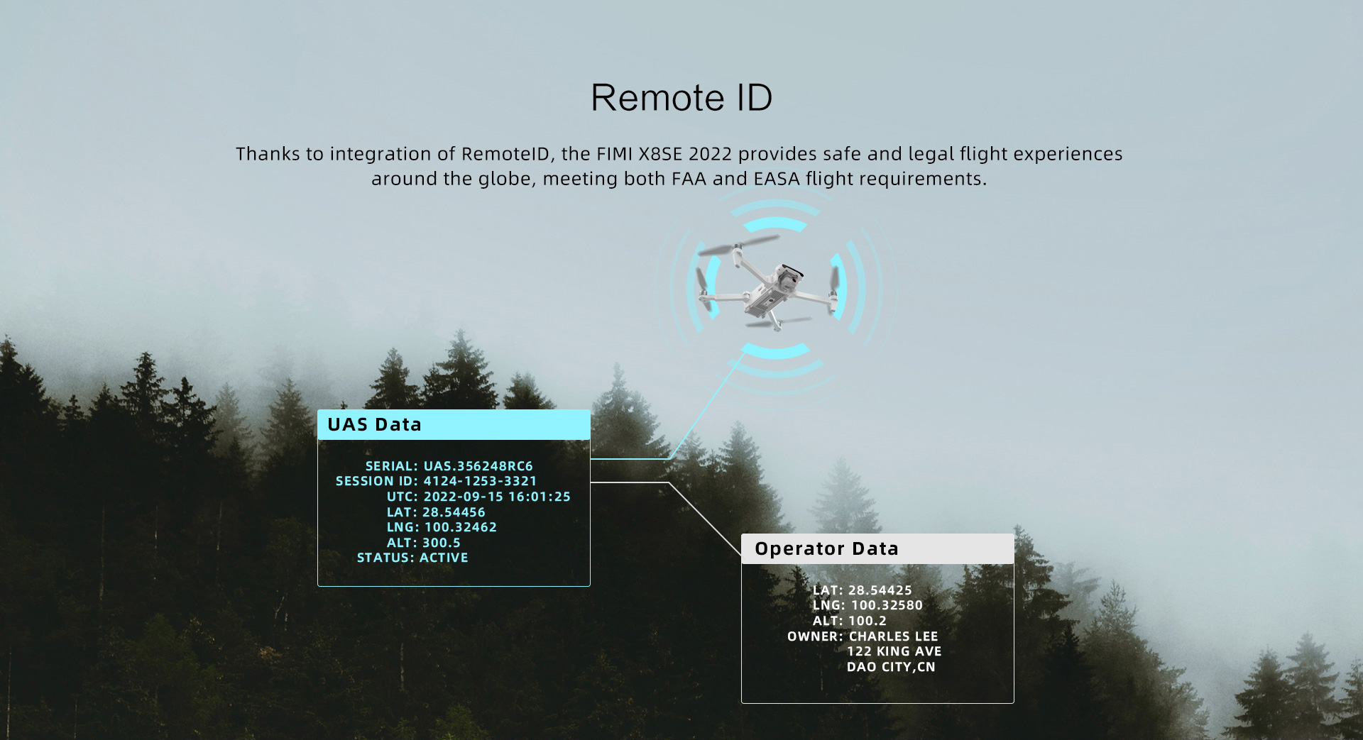 FIMI-X8-SE-2022-24GHz-10KM-FPV-With-3-axis-Gimbal-4K-Camera-HDR-Video-GPS-35mins-Flight-Time-RC-Quad-1895304-11