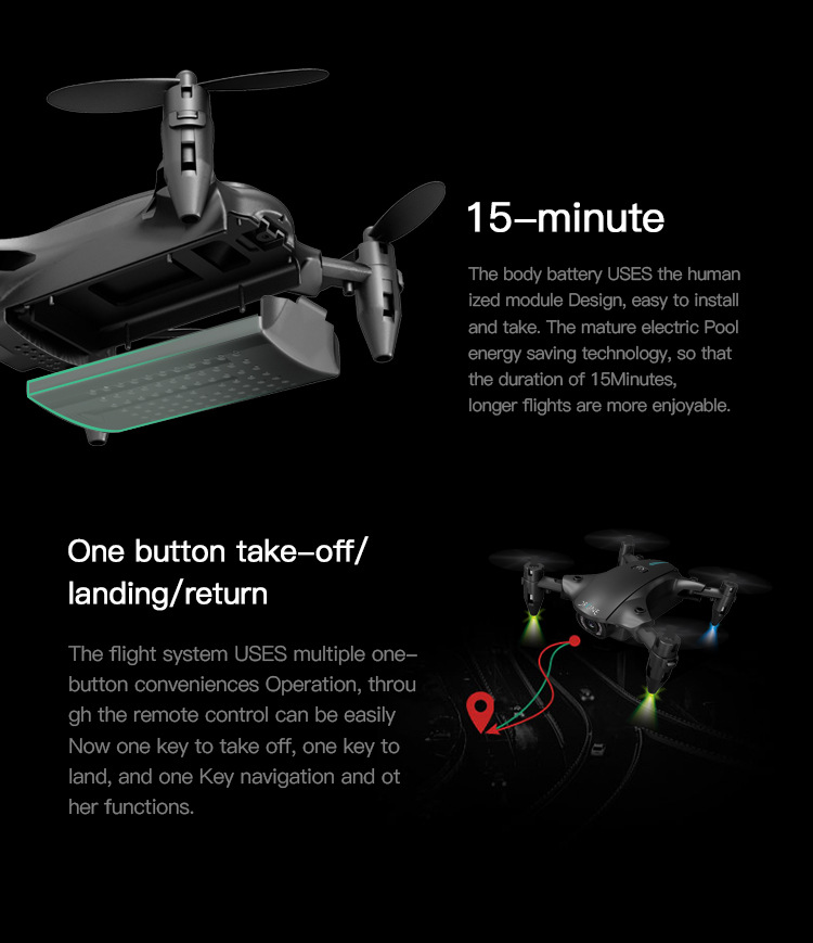 H2-Mini-Drone-WIFI-FPV-With-4K-HD-Camera-15mins-Flight-Time-Air-Pressure-Altitude-Hold-Foldable-RC-D-1790555-15