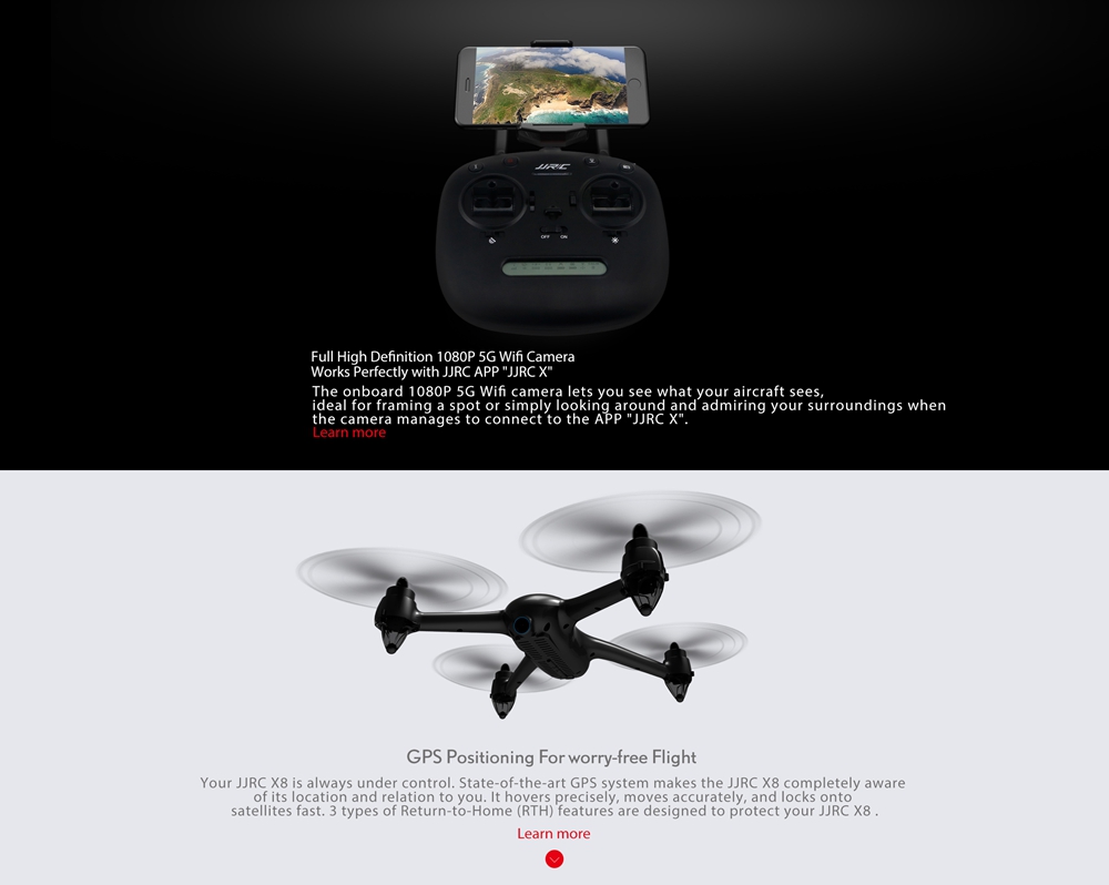 JJRC-X8-GPS-5G-WiFi-FPV-With-1080P-HD-Camera-Altitude-Hold-Mode-Brushless-RC-Drone-Quadcopter-RTF-1374446-5