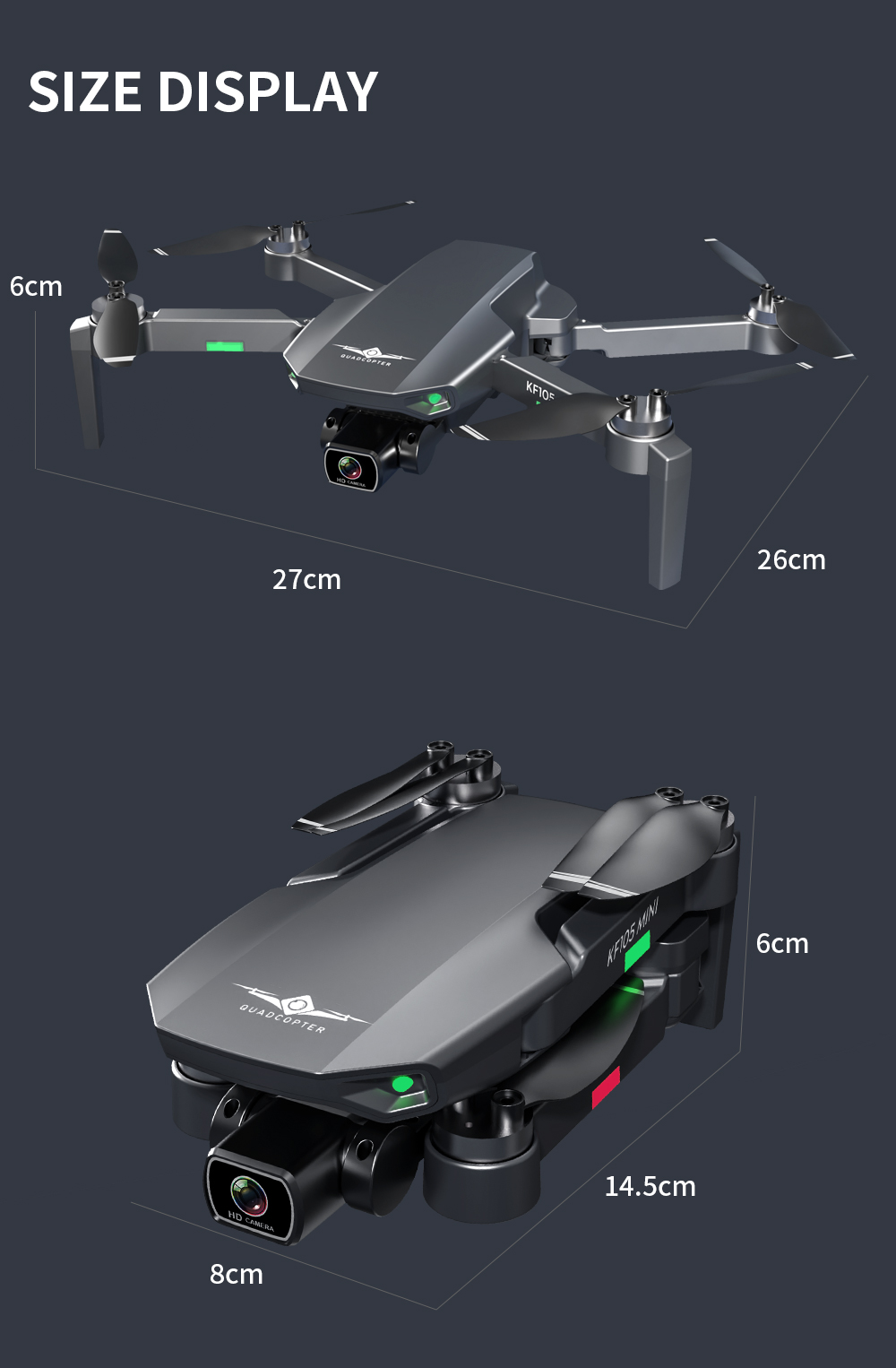 KF-KF105-GPS-5G-WiFi-FPV-with-4K-HD-ESC-Dual-Camera-Visual-Obstacle-Avoidance-Brushless-Foldable-RC--1916966-19