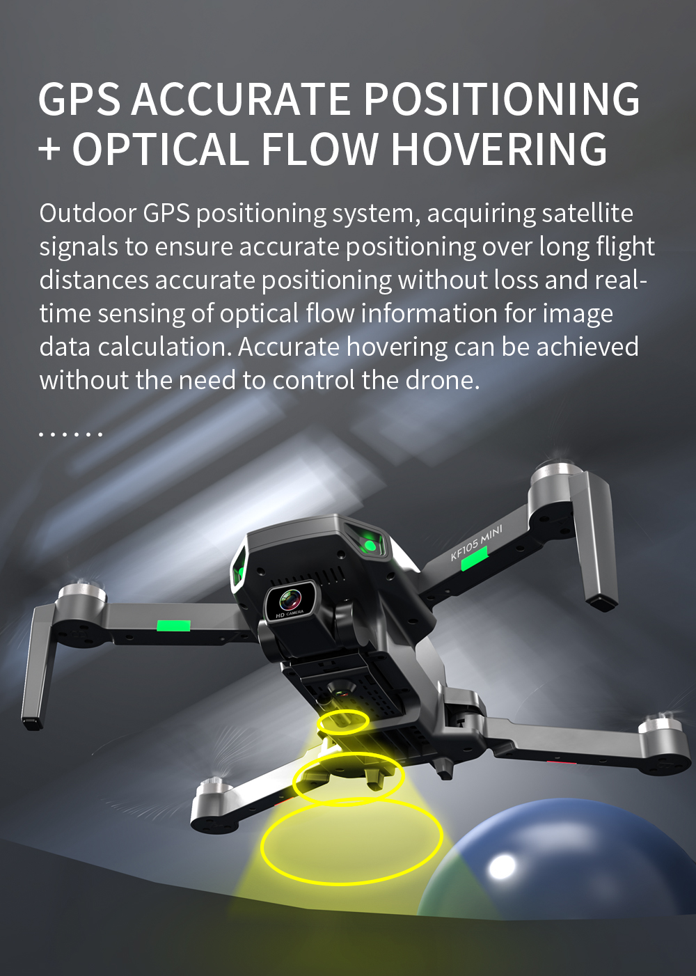 KF-KF105-GPS-5G-WiFi-FPV-with-4K-HD-ESC-Dual-Camera-Visual-Obstacle-Avoidance-Brushless-Foldable-RC--1916966-9