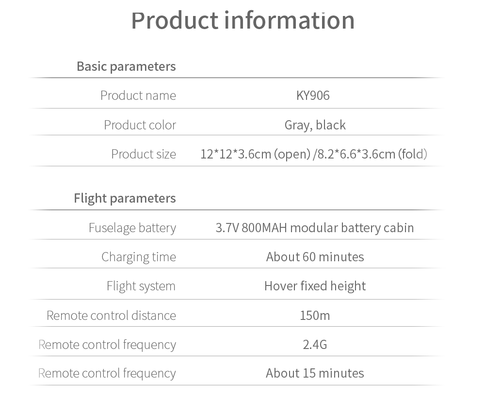 KY906-Mini-Drone-WiFi-FPV-with-4K-Camera-360deg-Rolling-Altitude-Hold-Foldable-RC-Quadcopter-RTF-1904399-15