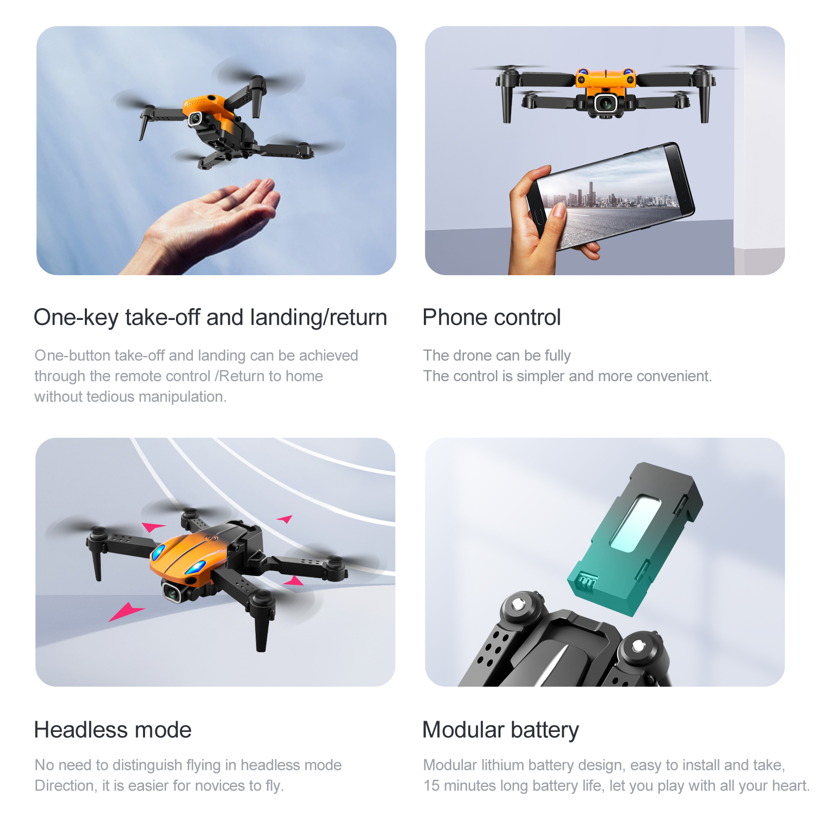 KY907-PRO-Mini-Wifi-FPV-with-4K-HD-Camera-Three-side-Obstacle-Avoidance-Headless-Mode-RC-Drone-Quadc-1906185-18