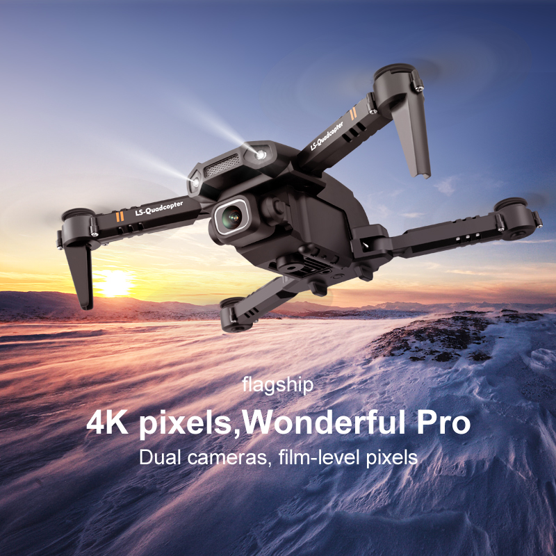 LANSENXI-LS-XT6-Mini-WiFi-FPV-with-4K1080P-HD-Dual-Camera-Altitude-Hold-Mode-Foldable-RC-Drone-Quadc-1737439-2