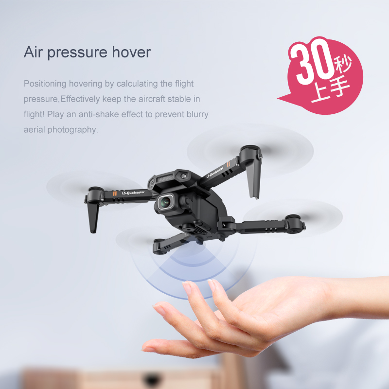 LANSENXI-LS-XT6-Mini-WiFi-FPV-with-4K1080P-HD-Dual-Camera-Altitude-Hold-Mode-Foldable-RC-Drone-Quadc-1737439-9