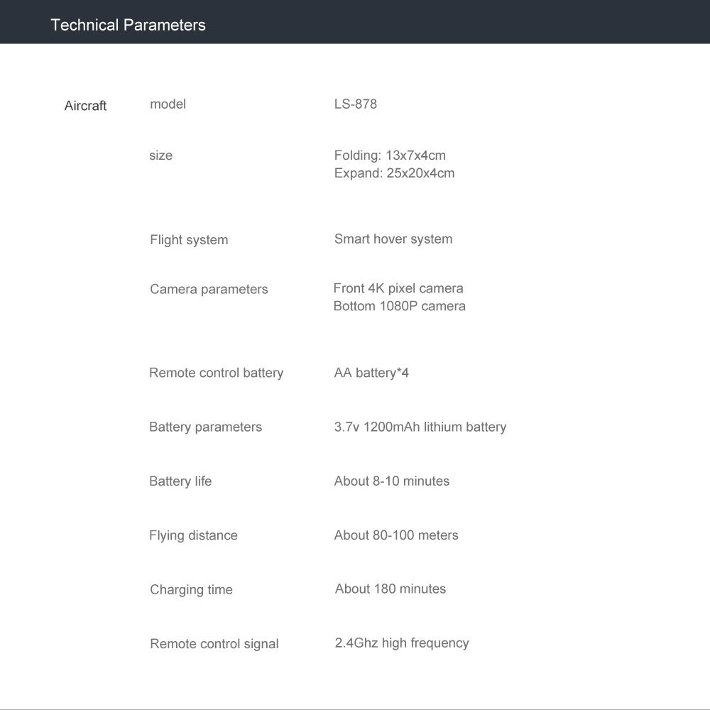 LSRC-LS878-WiFi-FPV-with-4K-Dual-HD-Camera-Altitude-Hold-Mode-Foldable-RC-Drone-Quadcopter-RTF-1889137-20