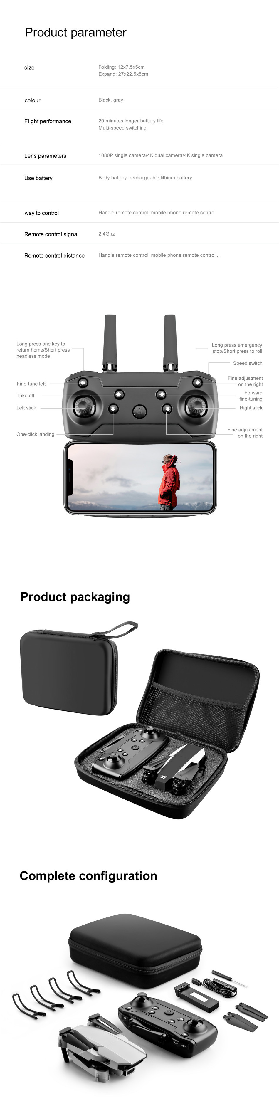 S62-WIFI-FPV-with-4K-Dual-Camera-Switch-Gravity-Sensor-Altitude-Hold-Mode-12mins-Flight-Time-Foldabl-1777111-6