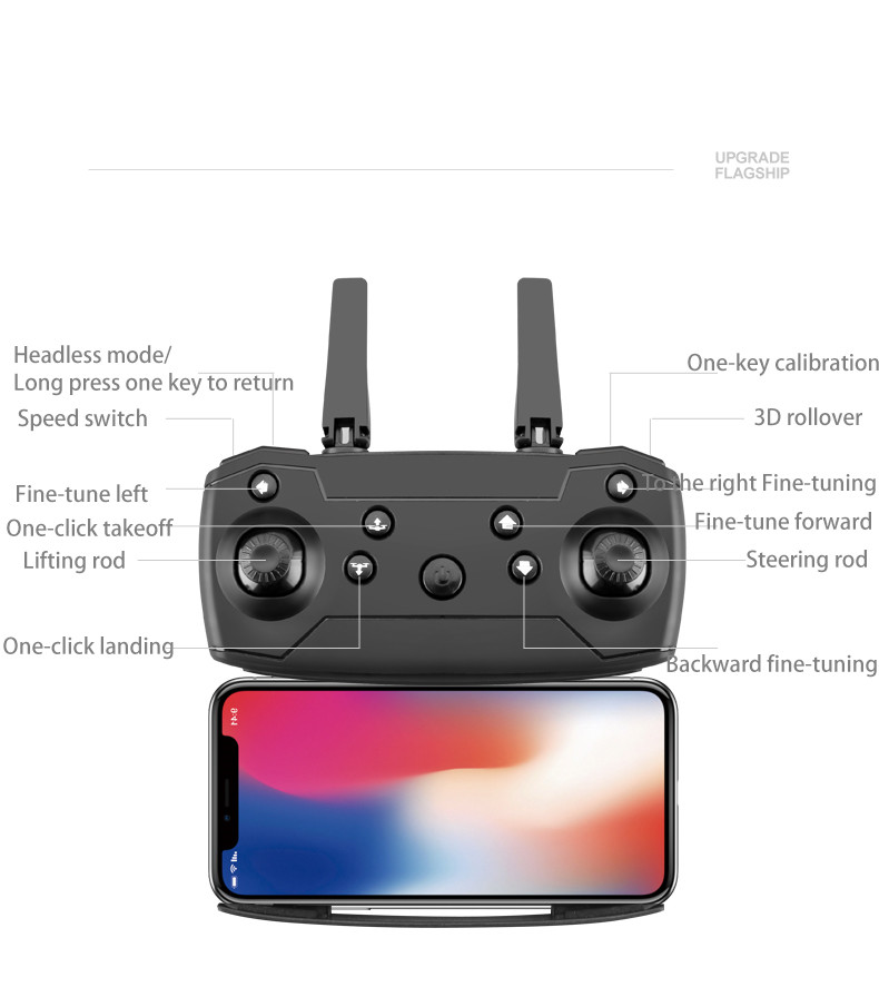 S89-WIFI-FPV-with-4K-Dual-Camera-Air-Pressure-Altitude-Hold-Gravity-Sensing-Foldable-RC-Quadcopter-R-1836722-12