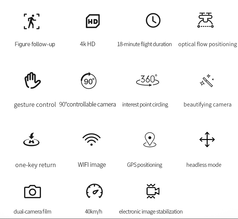 VISUO-XS818-Mini-GPS-5G-WIFI-FPV-With-4K-HD-Electronic-Anti-shake-Camera-Optical-Flow-Positioning-RC-1687499-2